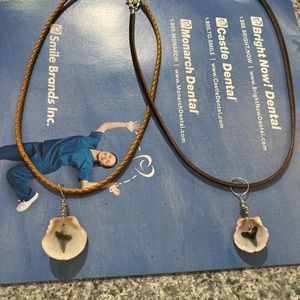 Shark tooth necklace
